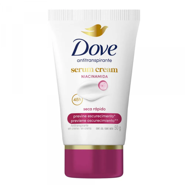 ANTITRANSPIRANTE EN CREMA DOVE SERUM PREVIENE OSCURECIMIENTO