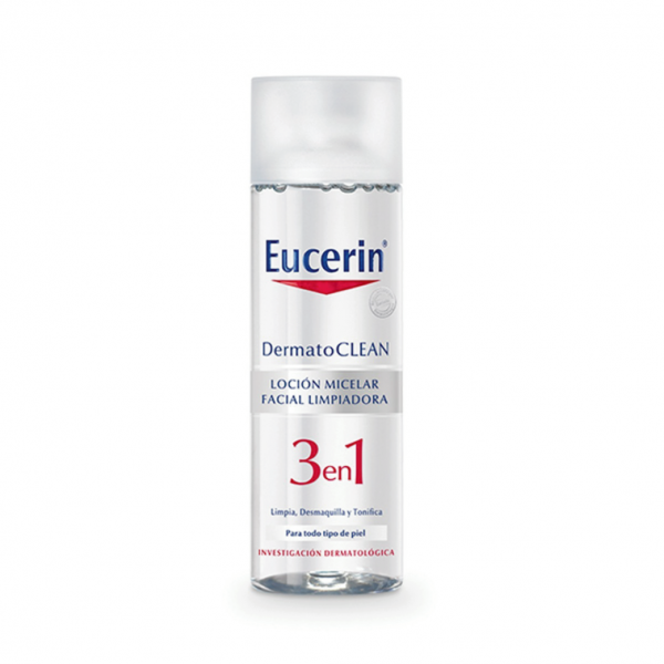 Dermatoclean loción micelar facial limpiadora 3 en 1 x 200 ml