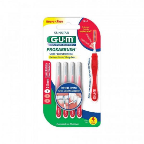 CEPILLO INTERDENTAL GUM CILINDRICO 1314