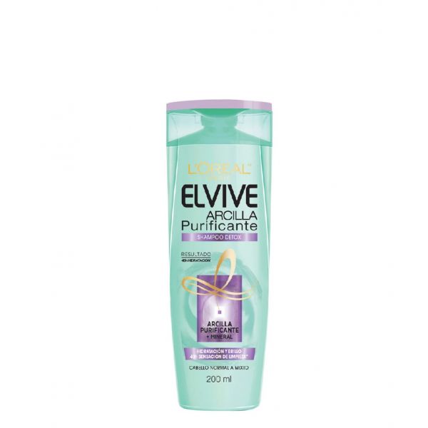 SHAMPOO ELVIVE ARCILLA PURIFICANTE 200 ML