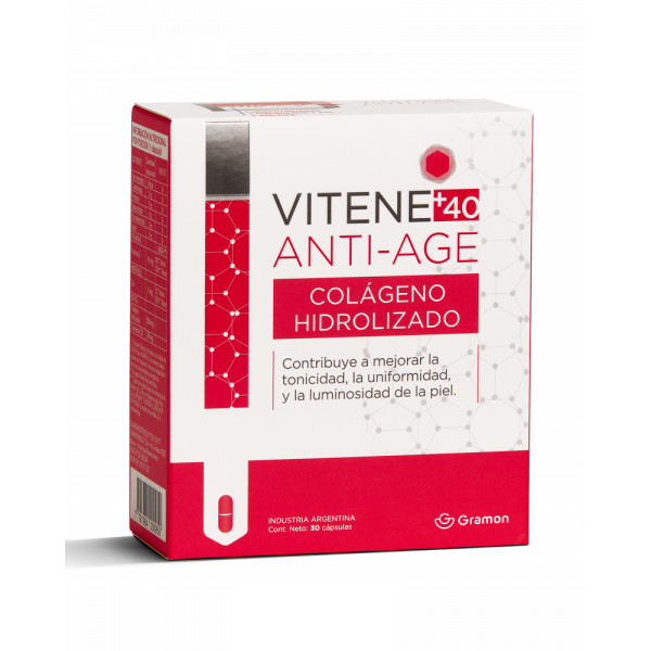 Vitene+40 Anti-age (colágeno hidrolizado) x 30 caps