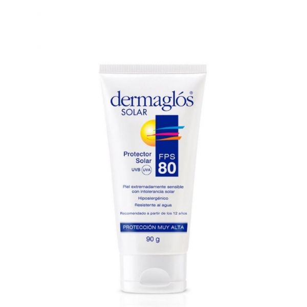 DERMAGLÓS SOLAR FPS 80 CREMA 90 GR