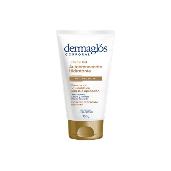 DERMAGLOS CREMA AUTOBRONCEANTE X 150GR