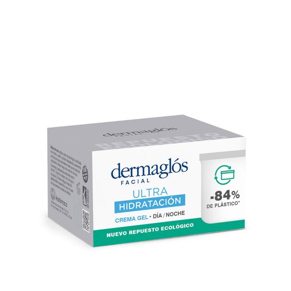 Dermaglós Facial Crema Gel Repuesto Día y Noche Ultra Hidratación 50 g