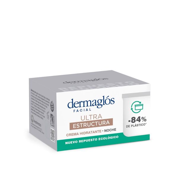 Dermaglós Facial Crema Repuesto Hidratante de Noche Ultra Estructura 50 g