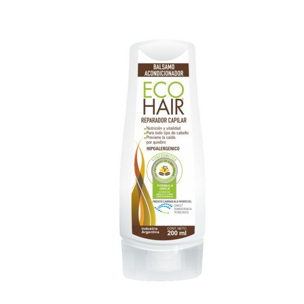 BÁLSAMO ACONDICIONADOR ECOHAIR REPARACIÓN 200 ML