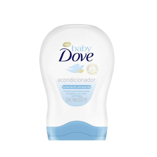 ACONDICIONADOR DOVE BABY  HUMECTACÍON ENRIQUECIDA 200 ML