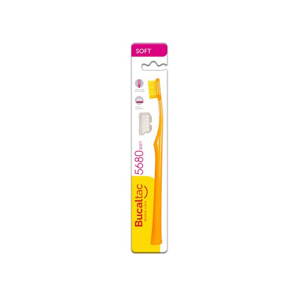 BUCALTAC CEPILLO DENTAL 5680 CON CAPUCHON ULTRA SOFT 