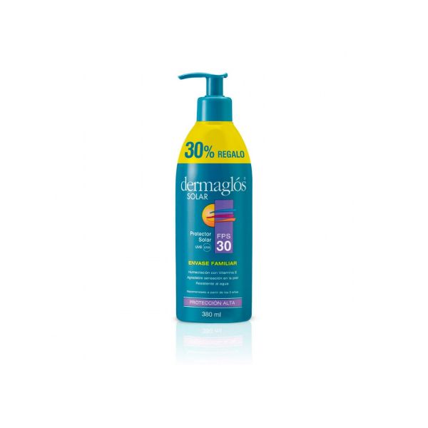 DERMAGLÓS SOLAR FPS 30 EMULSIÓN X 380 ML