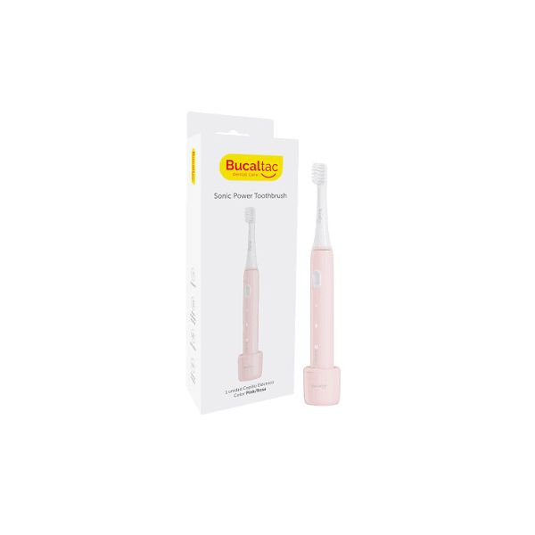 BUCALTAC CEPILLO DENTAL ELECTRICO SONIC POWER TOOTHBRUSH ROSA