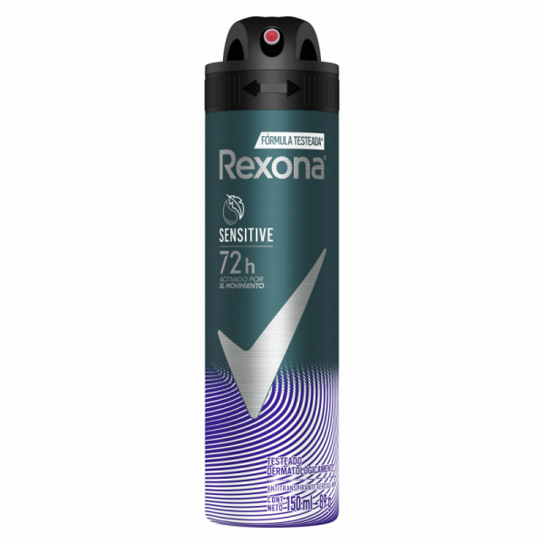 Desodorante antitranspirante men sensitive aerosol x 89 g