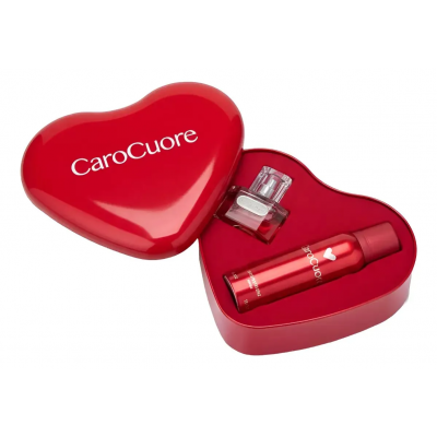 CARO CUORE ROJO LATA EDT+DEO