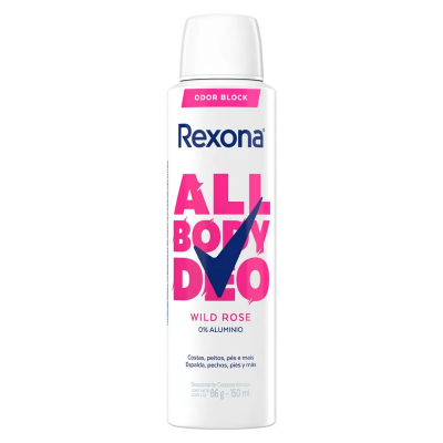 REXONA ALL BODY DEO WILD ROSE X150ML