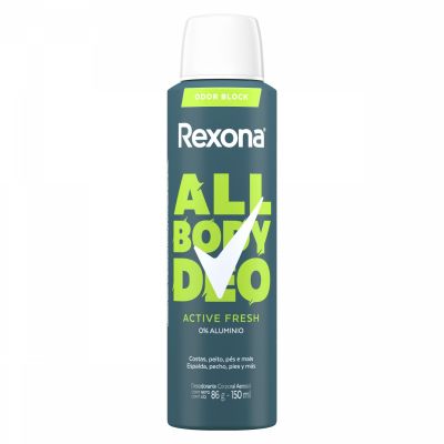 REXONA ALL BODY DEO MEN ACTIVE FRESH X150ML