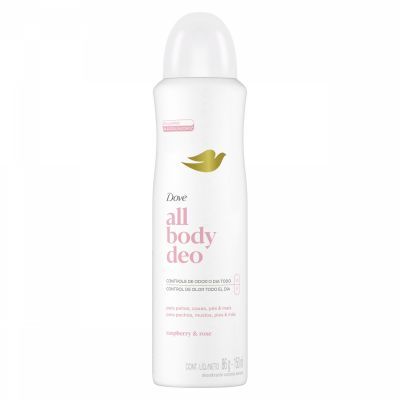 DOVE ALL BODY DEO RASPBERRY & ROSE X150ML