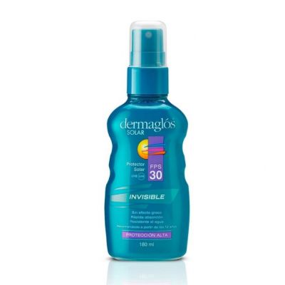 DERMAGLÓS  SOLAR FPS 30 INVISIBLE SPRAY 180 ML