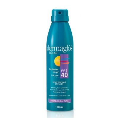 DERMAGLÓS  SOLAR FPS 40 CONTINUO SPRAY 170 ML