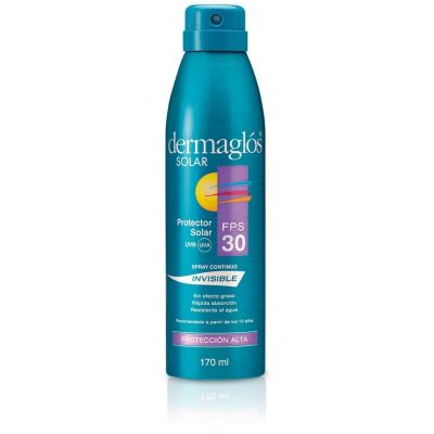 DERMAGLÓS SOLAR FPS 30 SPRAY INVISIBLE X 170 ML