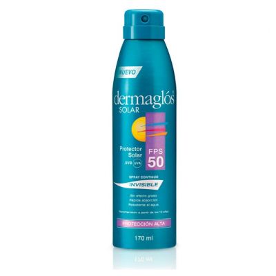 DERMAGLÓS SOLAR FPS 50 SPRAY CONTINUO 170 ML