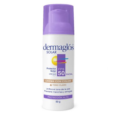 Protector solar cudado facial FPS 50 Tono claro x 50 ml