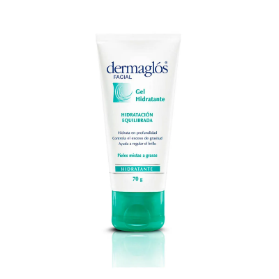 DERMAGLOS FACIAL GEL HIDRATANTE  X 70G