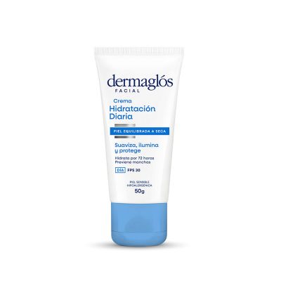Dermaglós Facial Crema Hidratación Diaria FPS 30 Piel Equilibrada a Seca 50 g