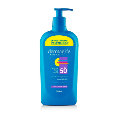 Dermaglós Protector Solar con FPS50 380 ml