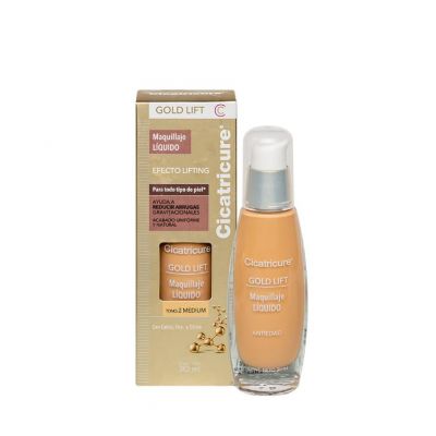 CICATRICURE GOLD LIFT MAQUILLAJE MEDIUM 30 ML