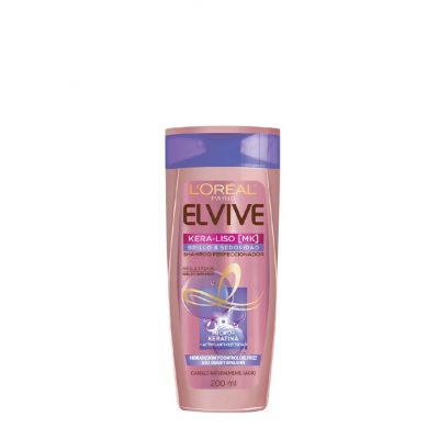 SHAMPOO ELVIVE KERA-LISO BRILLO Y SEDOSIDAD 200 ML