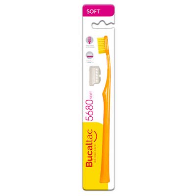 BUCALTAC CEPILLO DENTAL 5680 CON CAPUCHON ULTRA SOFT 