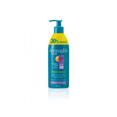 DERMAGLÓS SOLAR FPS 30 EMULSIÓN X 380 ML