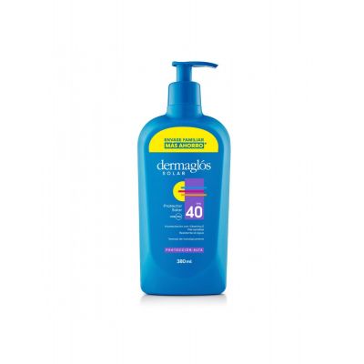 Protector Solar Dermaglós FPS 40 emulsión 380 ml