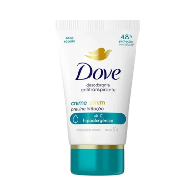 ANTITRANSPIRANTE EN CREMA DOVE SERUM PIEL SENSIBLE