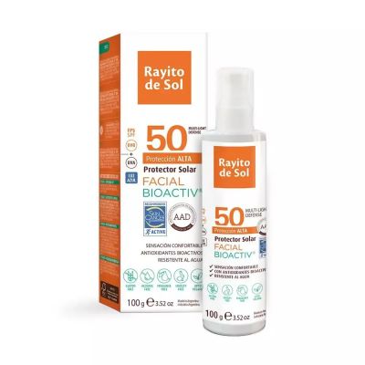 RAYITO DE SOL PROTECTOR SOLAR FACIAL BIOACTIV FPS 50 100ML