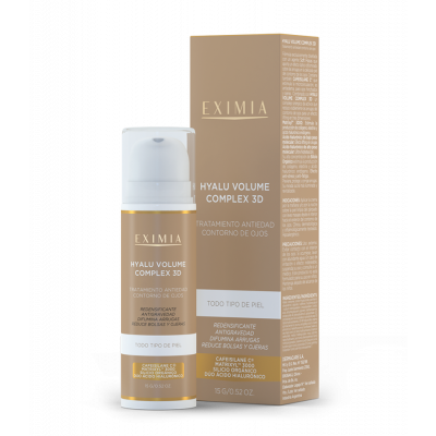 Hyalu volume complex 3D contorno de ojos todo tipo de piel x 15 g