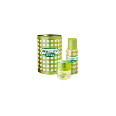 MUJERCITAS FUNNY LATA (EAU DE TOILETTE + DEO)