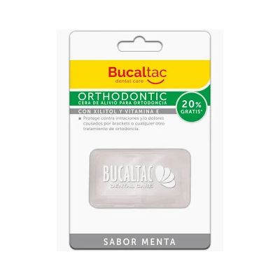 BUCALTAC CERA PARA ORTODONCIA SABOR MENTA